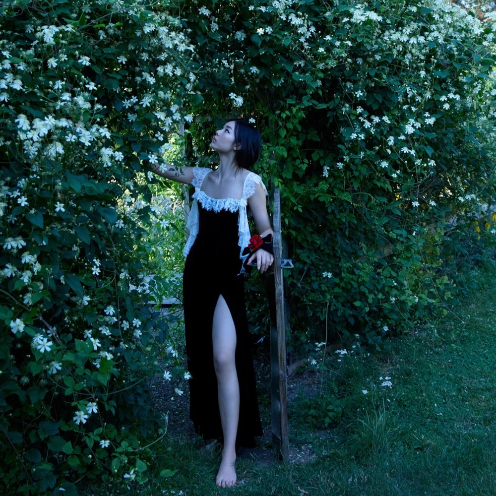 For Love and Lemons La Vie En Bow Maxi Dress